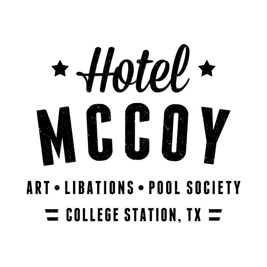 Hotel Mccoy - Art, Libations, Pool Society College Station Exterior foto